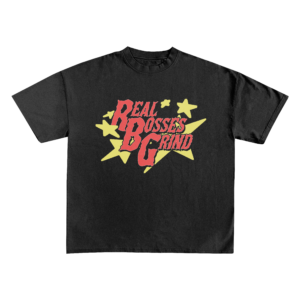 Star Grind Vibes T-Shirt Black
