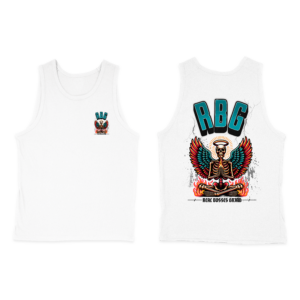 Star Grind Vibes Tank Top White